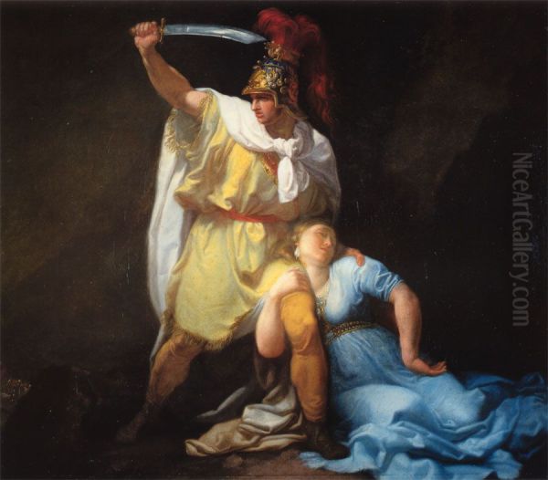Rhadamistus killing Zenobia - view 1