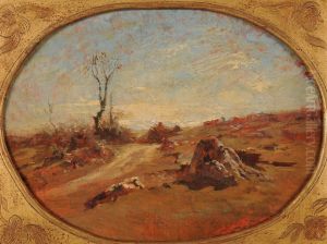 Automne. L'arbre by Francois-Auguste Ravier