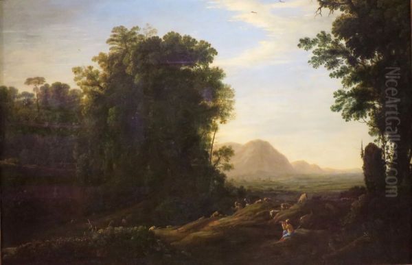 Landscape with a Piping Shepherd - view 1