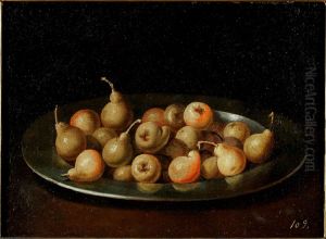 Pears on a Silver Dish