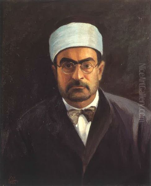 bwrtryh alshykh mustfy alghlayyny (1885 - 1944). - view 1