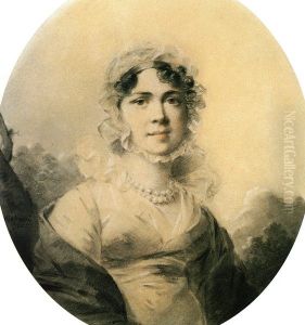 <<Ekaterina Alekseevna Uvarova, ur.Razumovskaa (1783 - 14.07.1849).>> by Alexander Molinari