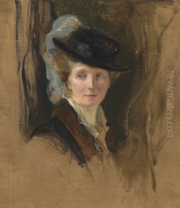Mrs Philip de Laszlo, nee Lucy Guinness by Philip de Laszlo