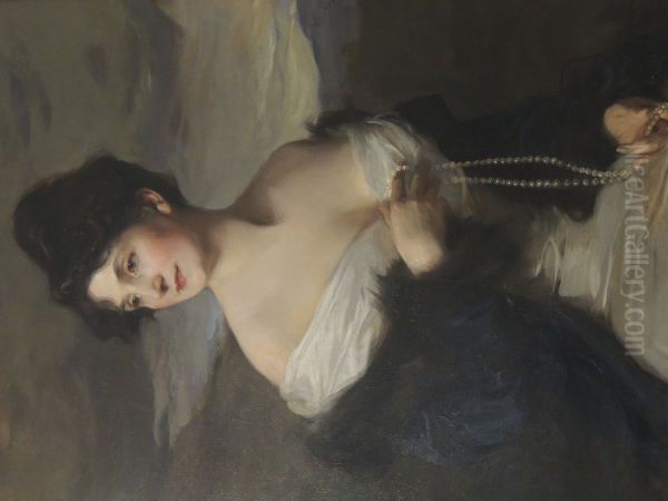Portrait de la Vicomtesse de Fontenay (1870-1952), femme de l'ambassadeur de France - view 1