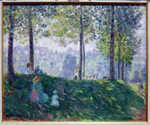An afternoon in the park by Henri Lebasque
