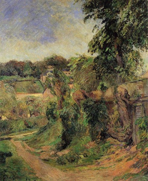 Landscape near Rouen - view 1