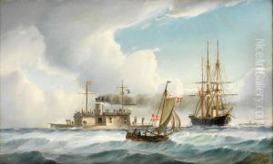 Junction in choppy seas by Ioannis Altamouras