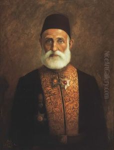 Portrait de Amin Pasha Moukhaiech (1905).