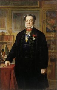 Portrat des Architekten Jacob Ignaz Hittorff (1792-1867)