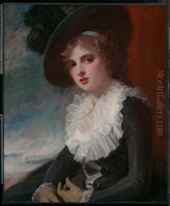 Portrait of Emma Hart, later Lady Hamilton by George Romney