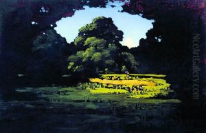 A grove by Arkhip Kuindzhi