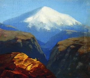 Elbrus in the daytime by Arkhip Kuindzhi
