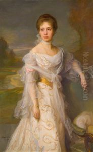 Portrait of Archduchess Elisabeth Amalie of Austria, Princess of Liechtenstein by marriage by Philip de Laszlo