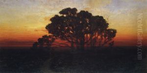Evening by Arkhip Kuindzhi