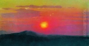 Red sunset by Arkhip Kuindzhi
