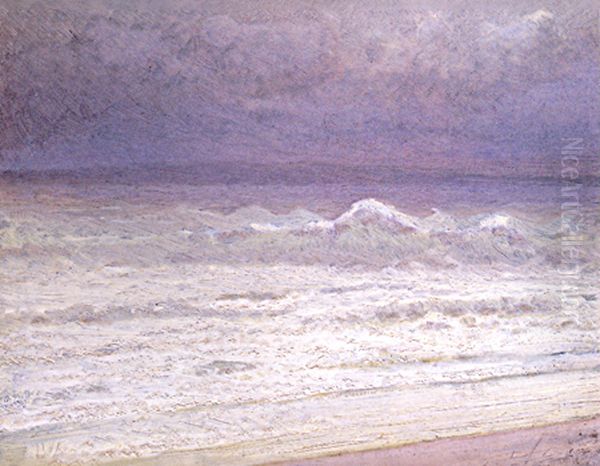 Sea surf. The Crimea - view 1