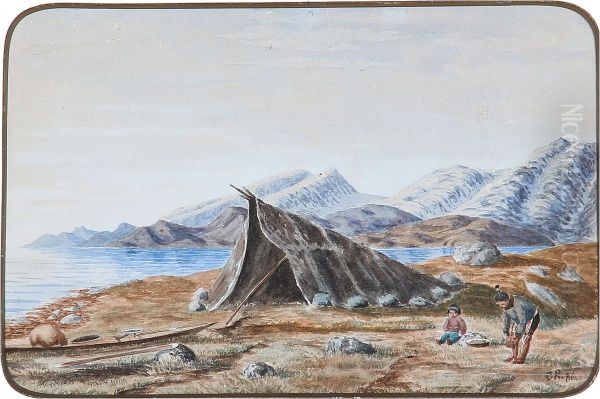 From a Greenlandic settlement - view 1
