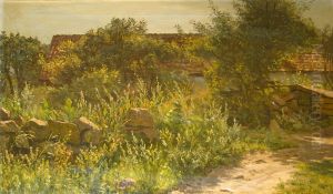 A fence at Sandvig, Denmark.