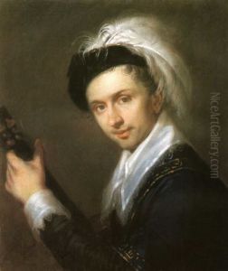 <<Portret I.V.Bugaevskogo-Blagodarnogo>> by Alexey Venetsianov