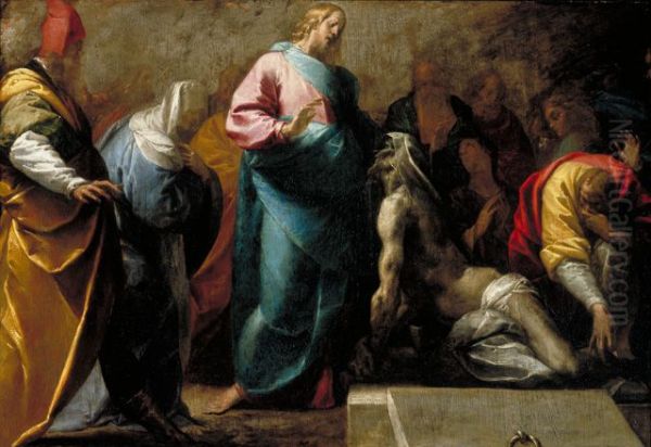 The Raising of Lazarus - view 1