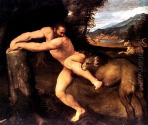 Milone dilaniato dal leone
