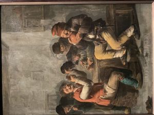Peasants in an inn by Andries Both