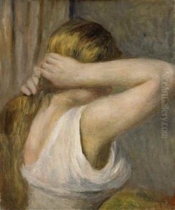 Jeune fille aux bras leves Jeune fille aux bras leves