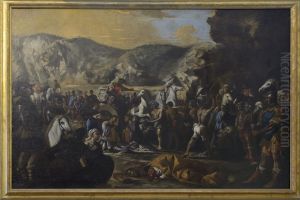 Decollazione di San Gennaro nella solfatara by Niccolo De Simone