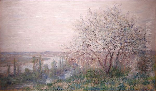 Springtime in Vetheuil - view 1