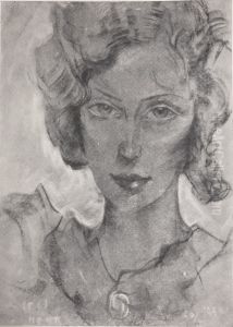 Portrait of Janina Turowska-Leszczynska Portrait of Janina Turowska-Leszczynska