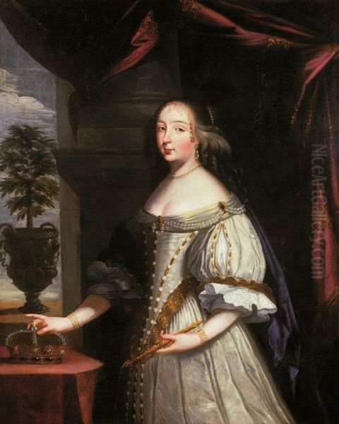 Portrait of Marie Jeanne Baptiste of Savoy-Nemours (1644-1724), Duchess of Savoy. - view 1