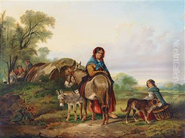 Travellers Resting - view 1