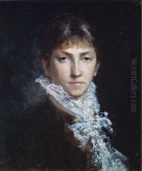 Maria Wiik self-portrait - view 1
