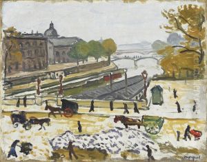 Pont-Neuf in Sunshine by Albert Marquet