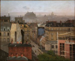 Paris as Viewed from Montmartre by Antonin Chittussi