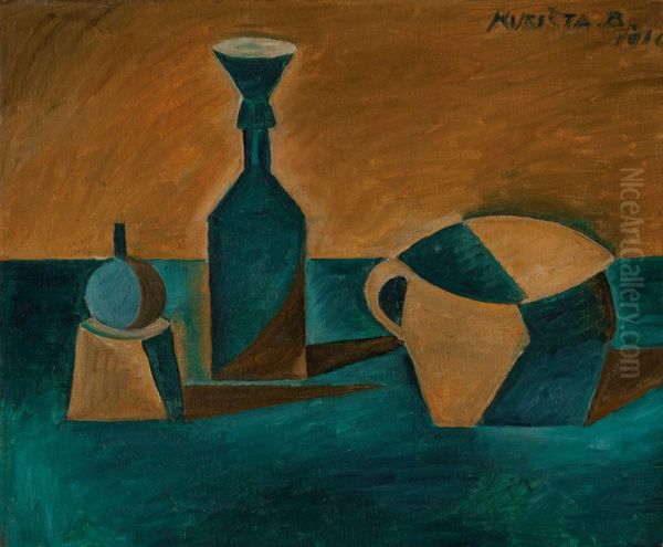 Still life with funnel - view 1