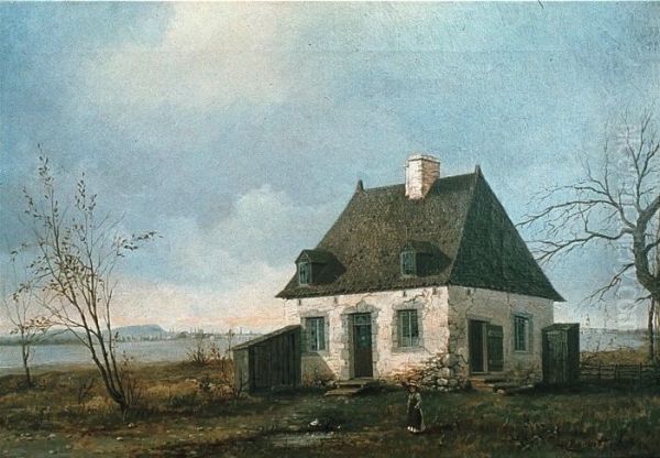 Old Fortified House at La Prairie, QC - view 1