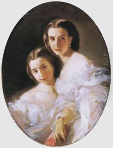 Olga and Varvara Arapova by Ivan Makarov