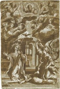 The Annunciation by Peter Candid