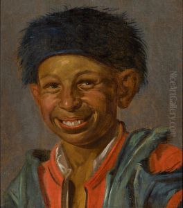 Laughing fisherboy