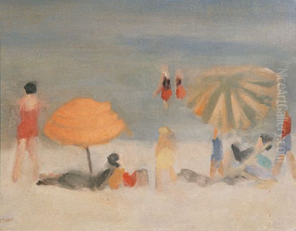 Beach Scene - view 1