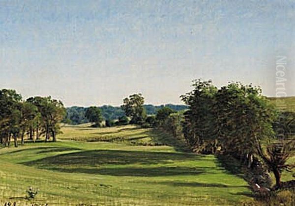 Landscape at Knabstrup. - view 1
