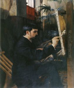 painter P.-A.-J. Dagnan-Bouveret. painter P.-A.-J. Dagnan-Bouveret.