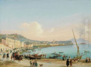 Vues De La Baie De Naples by Salvatore Candido