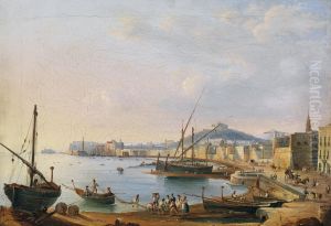 View Of Naples, Seen Frommarinella by Salvatore Candido