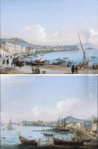 Vues De La Baie De Naples by Salvatore Candido