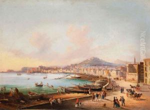 Veduta Del Golfo Di Napoli by Salvatore Candido