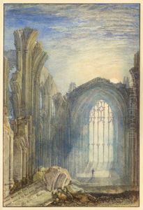 Melrose Abbey by J. M. W. Turner