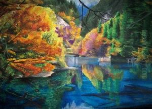 Five Flower Lake by unknown