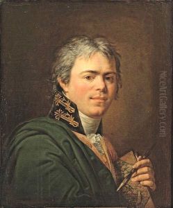 Self-portrait by Andrey Ivanovich Ivanov